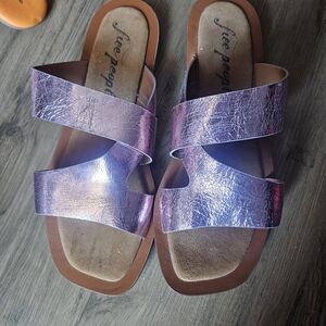 Free People Women's Purple Sandals